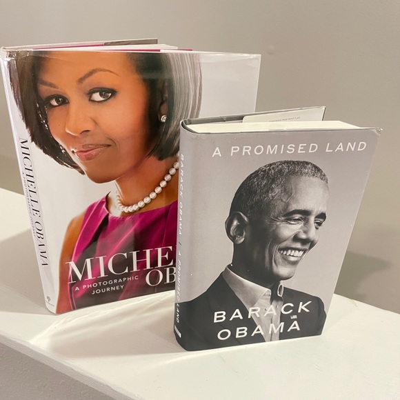 Obama Other - Obama First Edition Memoir Set Hardcover A Promised Land & Becoming